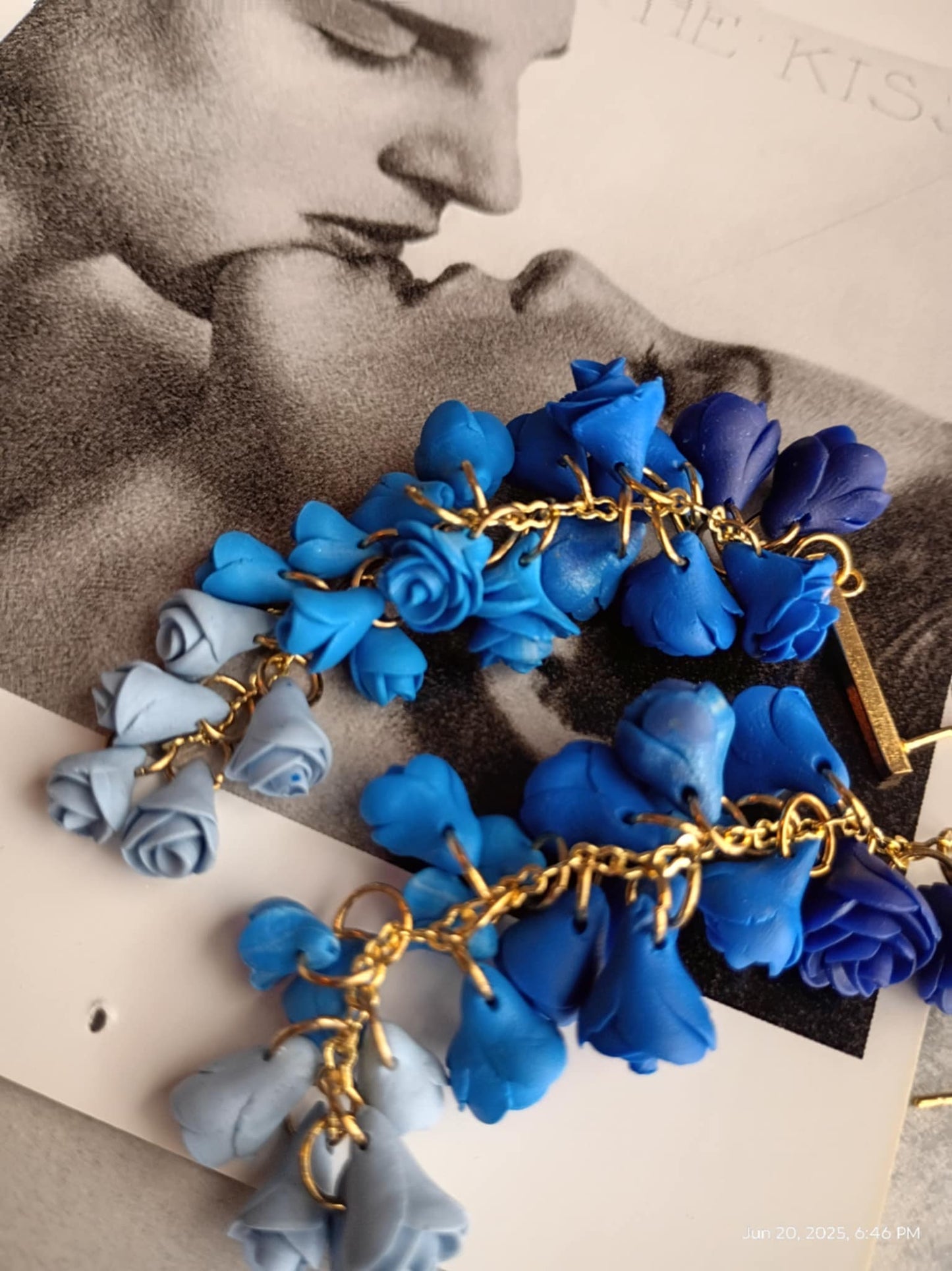 Stunning Blue Chandelier Roses