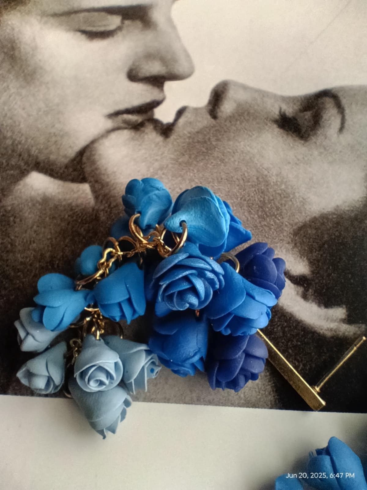 Stunning Blue Chandelier Roses