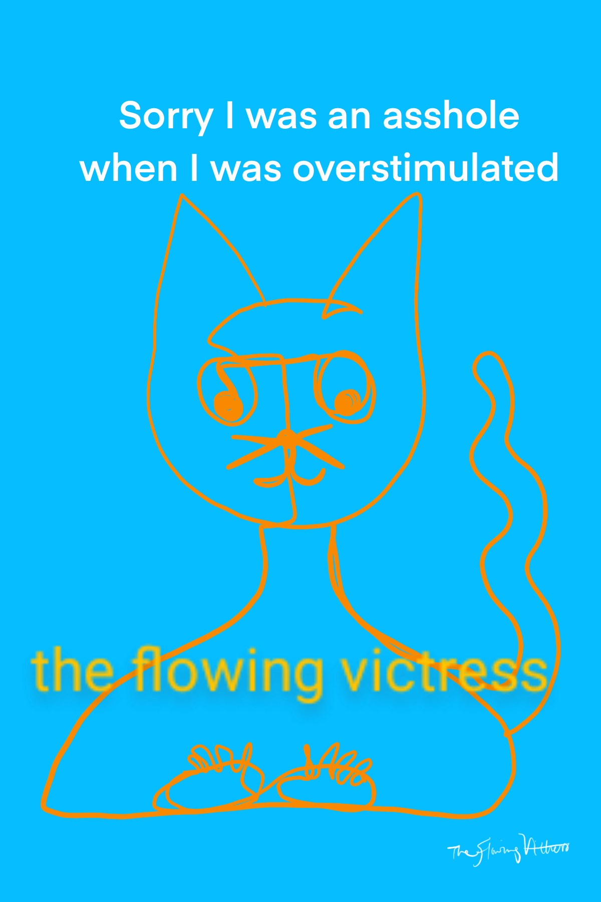 Overstimulated Kitty