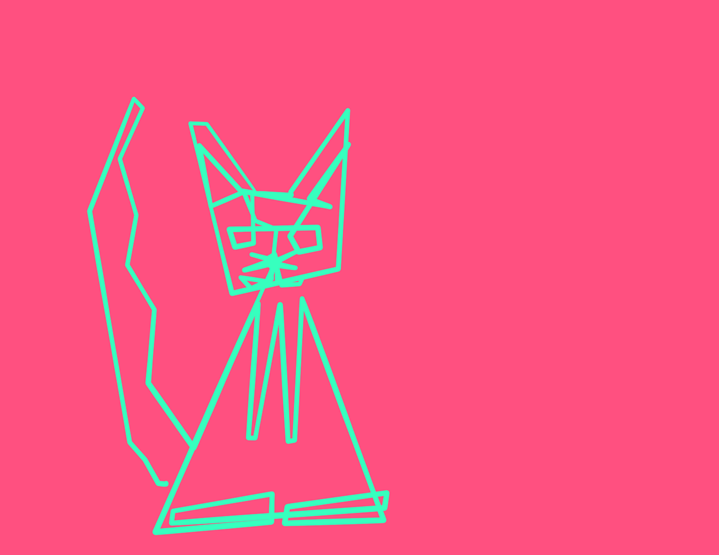 Pretty Kitty (Squared)