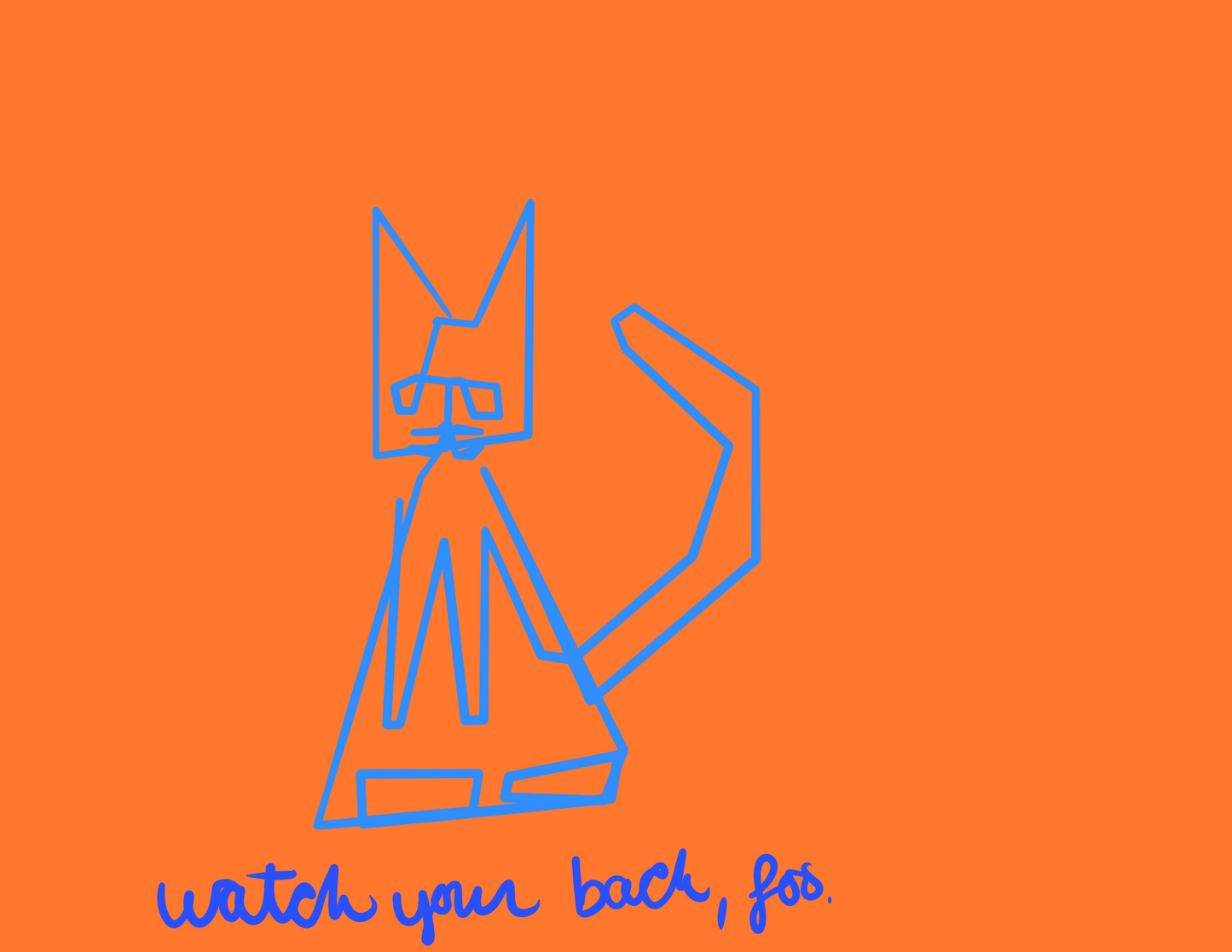 Threatening Kitty