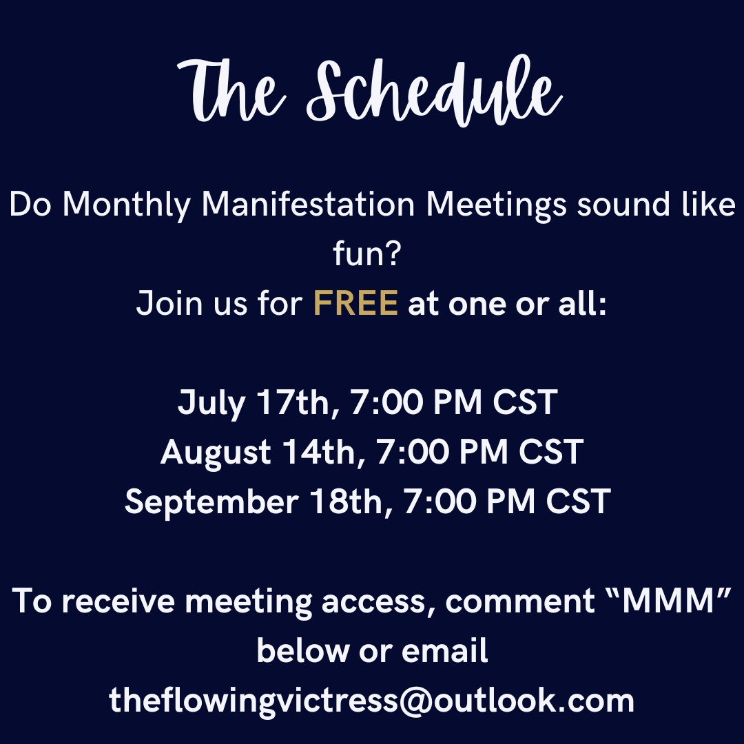 Monthly Manifestation Meetings