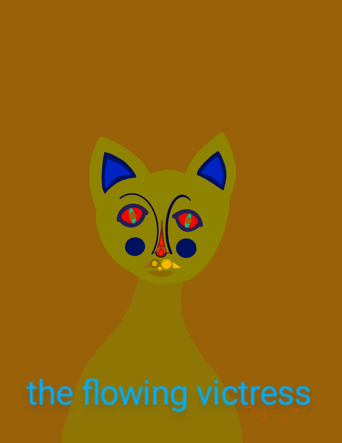 Olive Green Kitty